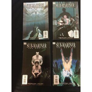 Sub-Mariner The Depths Lot of 4 MarvelKnights Circa  2008/2009